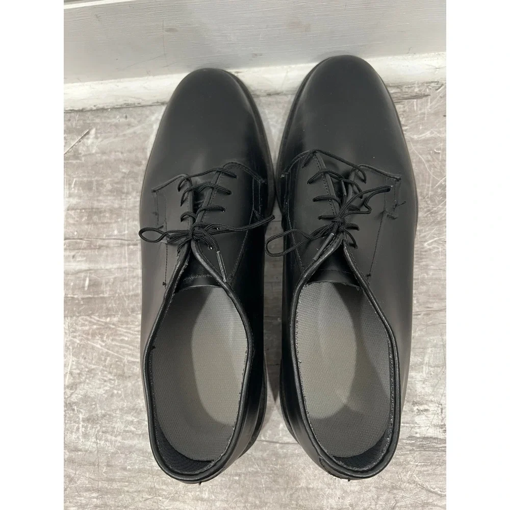 ALTAMA Military Dress Oxfords Black Leather Shoes 11.5D E00941A SPE1C1-15-D-1067